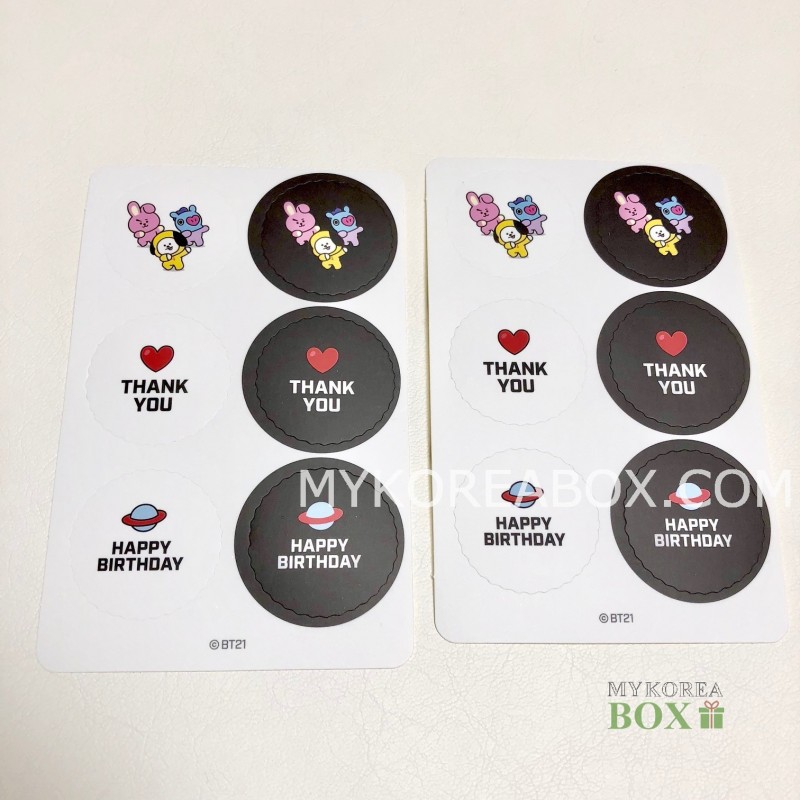 BT21 Ensky Deco Sticker / Claw Grabby Store