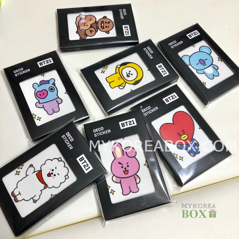 BT21 Ensky Deco Sticker / Claw Grabby Store